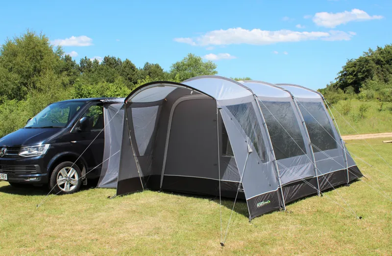 Outdoor Revolution Cayman Curl XLE Poled Low Drive-Away Awning-5